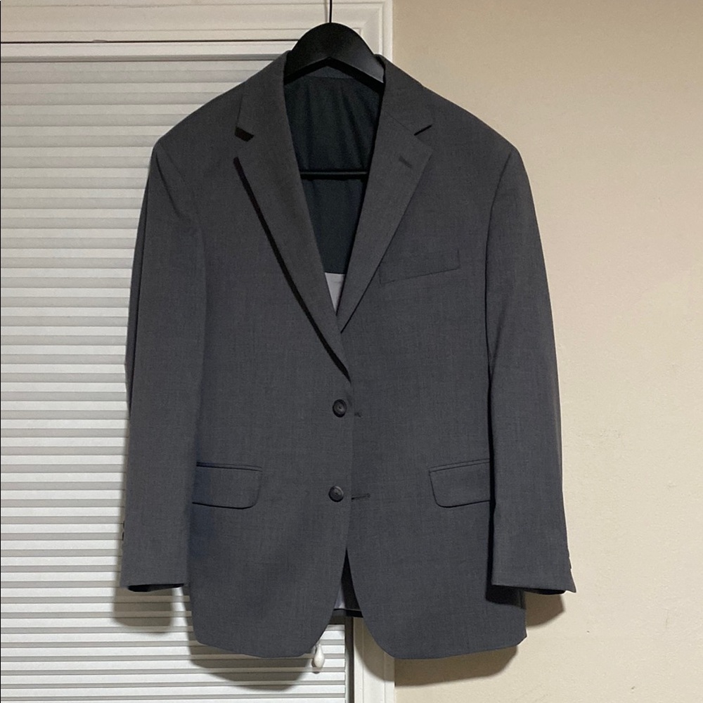 Kenneth Cole Dove Grey Awareness Chill Flex Suite Set with Pants